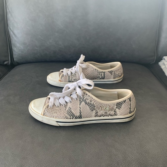 Cole Haan snakeskin sneakers - Picture 3 of 7